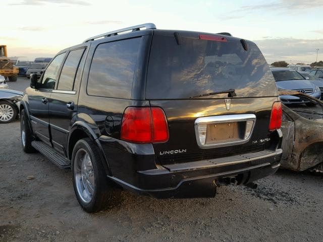 5LMFU27R64LJ35446 - 2004 LINCOLN NAVIGATOR BLACK photo 3