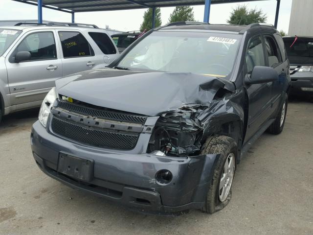 2CNDL23F096234496 - 2009 CHEVROLET EQUINOX LS GRAY photo 2