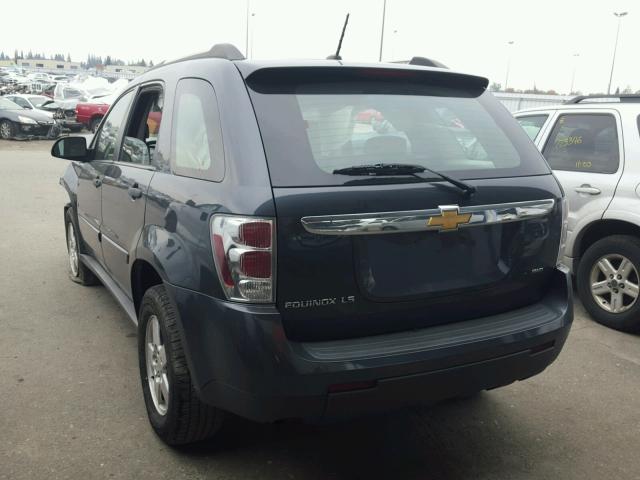 2CNDL23F096234496 - 2009 CHEVROLET EQUINOX LS GRAY photo 3