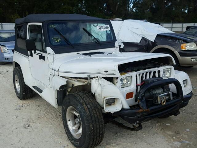 1J4FY69S3PP219282 - 1993 JEEP WRANGLER / WHITE photo 1