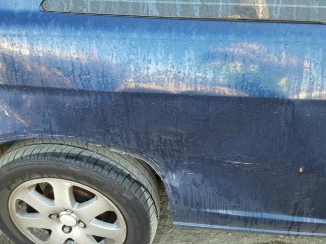 1HGEM22912L072510 - 2002 HONDA CIVIC EX أزرق صورة 9