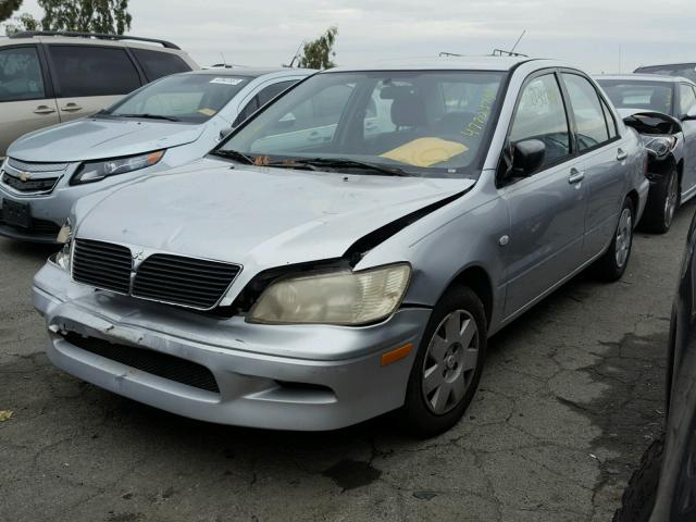 JA3AJ26E13U071493 - 2003 MITSUBISHI LANCER ES GRAY photo 2