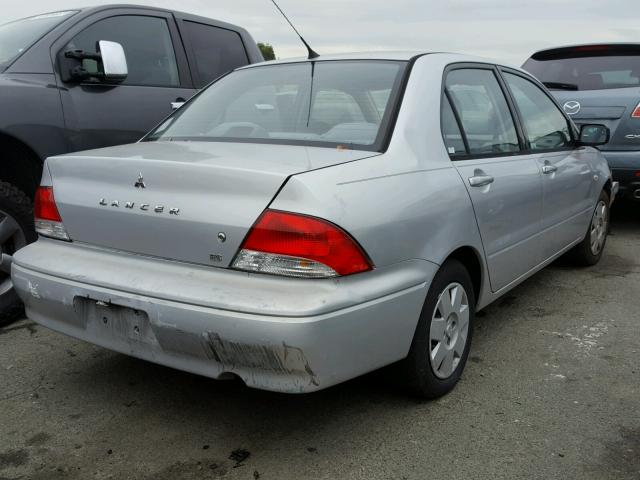 JA3AJ26E13U071493 - 2003 MITSUBISHI LANCER ES GRAY photo 4