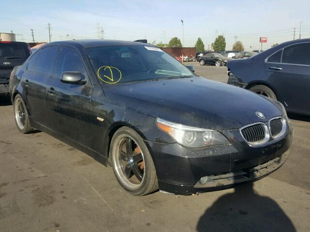 WBANB33504B111034 - 2004 BMW 545 I BLACK photo 1