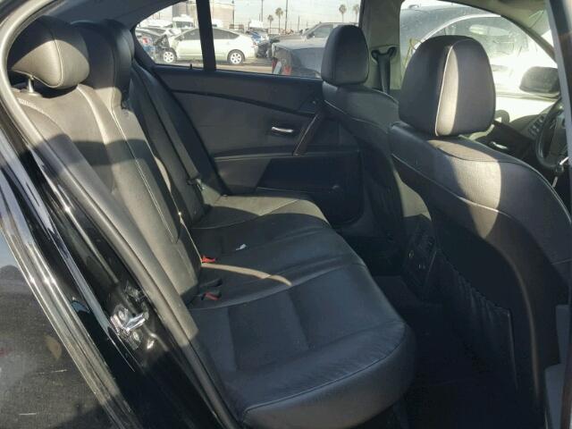 WBANB33504B111034 - 2004 BMW 545 I BLACK photo 6