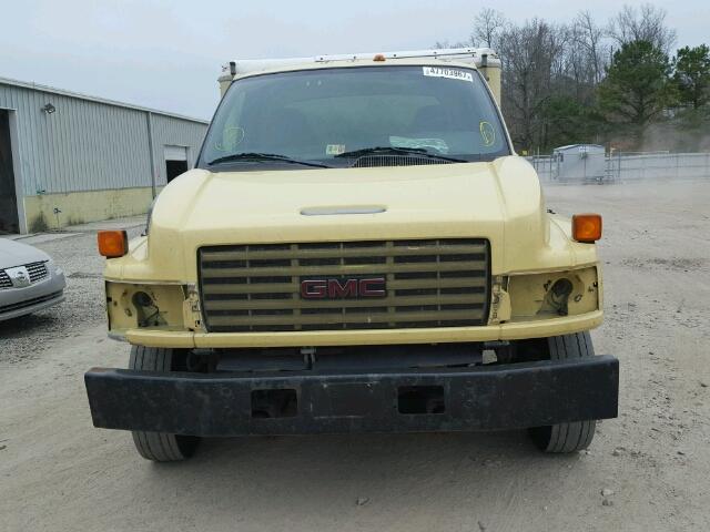 1GDG5C1E15F906203 - 2005 GMC C5500 C5C0 YELLOW photo 9