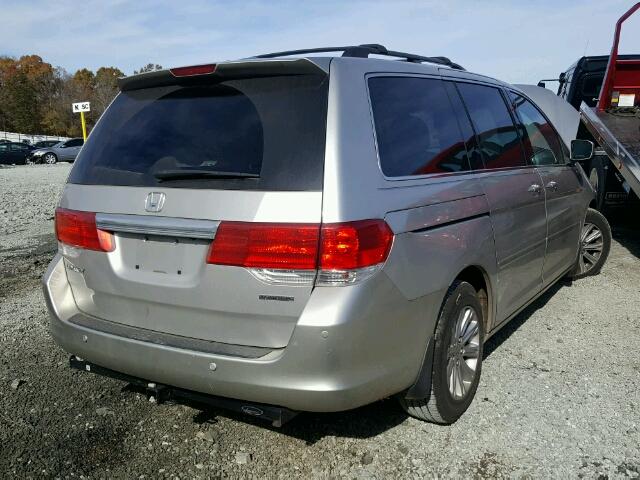 5FNRL38859B035187 - 2009 HONDA ODYSSEY TO SILVER photo 4