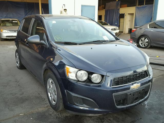 1G1JA6SH3F4164974 - 2015 CHEVROLET SONIC LS Mavi foto 1
