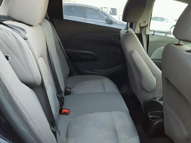 1G1JA6SH3F4164974 - 2015 CHEVROLET SONIC LS Mavi foto 6