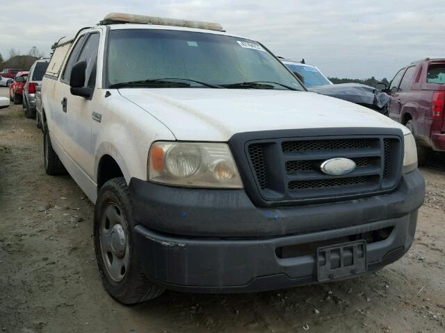 1FTRX12W57KD11108 - 2007 FORD F150 WHITE photo 1