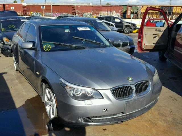 WBANU53598CT16132 - 2008 BMW 528 I BROWN photo 1
