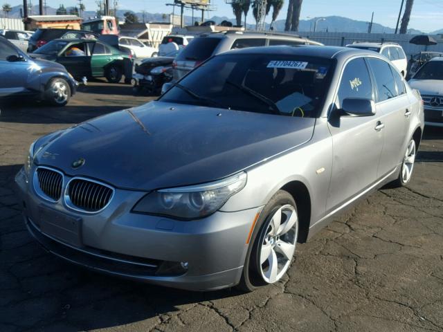 WBANU53598CT16132 - 2008 BMW 528 I BROWN photo 2