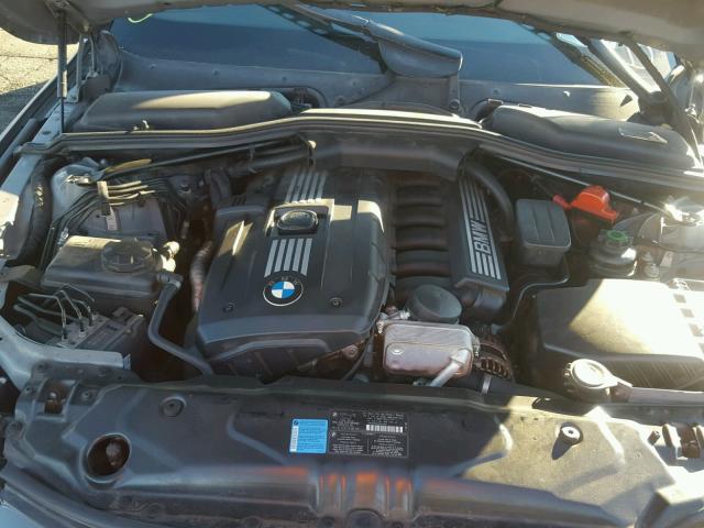 WBANU53598CT16132 - 2008 BMW 528 I BROWN photo 7