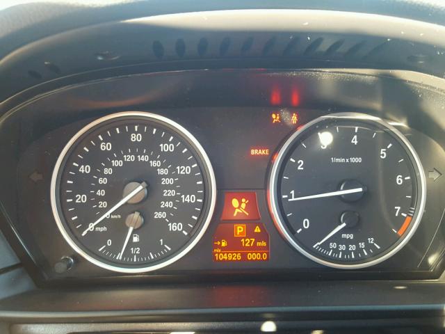 WBANU53598CT16132 - 2008 BMW 528 I BROWN photo 8