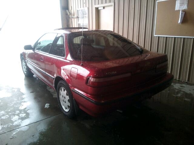 JH4DA9354LS022147 - 1990 ACURA INTEGRA LS RED photo 3