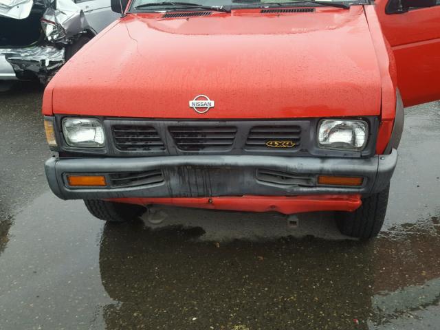 1N6SD16Y8PC342723 - 1993 NISSAN TRUCK KING RED photo 7