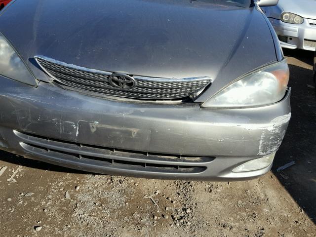 4T1BF32K73U553406 - 2003 TOYOTA CAMRY LE SILVER photo 9