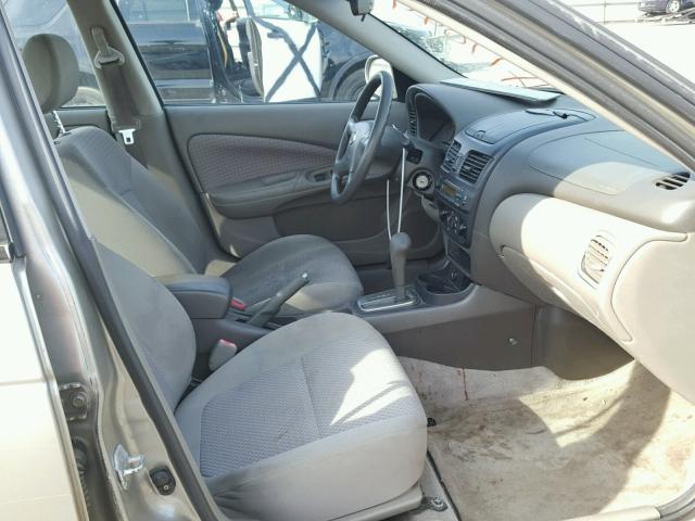 3N1CB51D24L882709 - 2004 NISSAN SENTRA 1.8 TAN photo 5