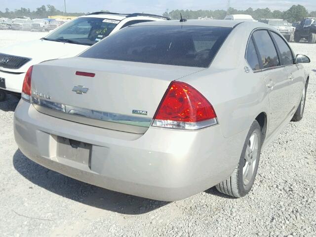 2G1WB57K791289798 - 2009 CHEVROLET IMPALA LS TAN photo 4