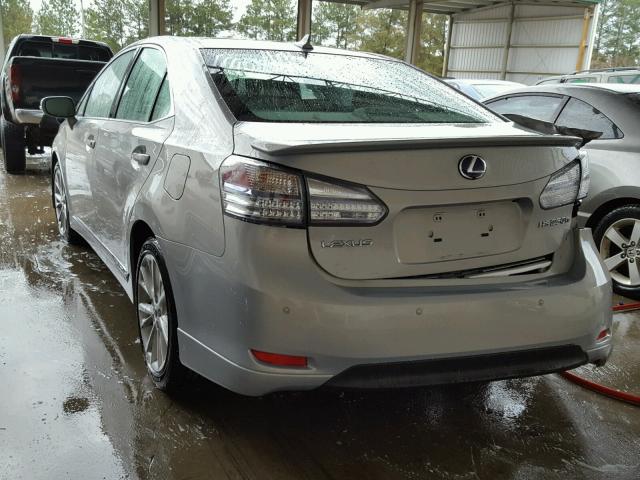 JTHBB1BA2A2014694 - 2010 LEXUS HS 250H GOLD photo 3