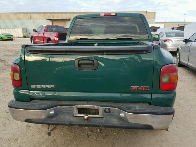 1GTEC14V71Z244332 - 2001 GMC NEW SIERRA GREEN photo 6