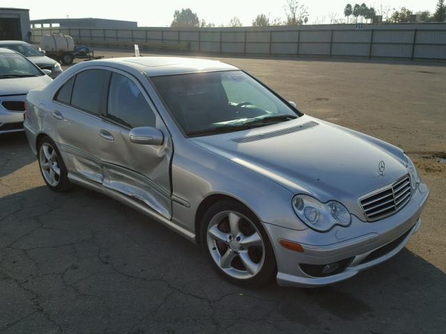 WDBRF40JX5A787478 - 2005 MERCEDES-BENZ C 230K SPO SILVER photo 1