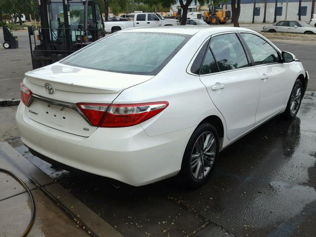 4T1BF1FK0FU022258 - 2015 TOYOTA CAMRY LE WHITE photo 4