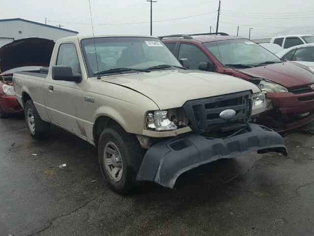 1FTYR10D47PA05401 - 2007 FORD RANGER BEIGE photo 1