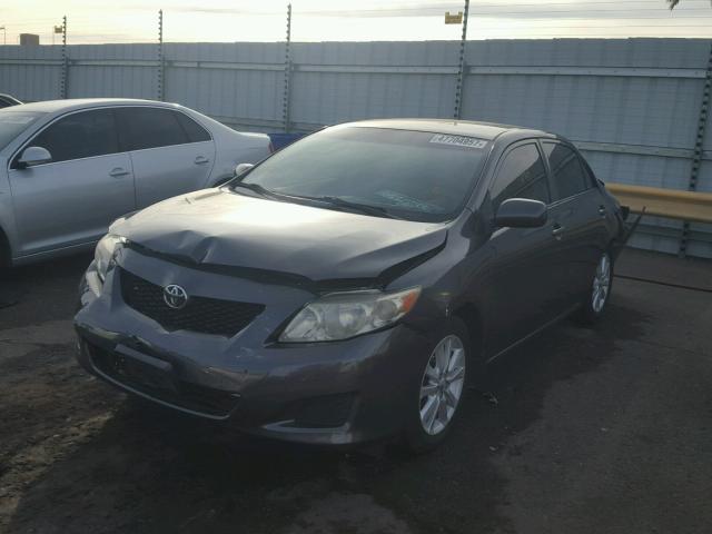 JTDBL40E79J043244 - 2009 TOYOTA COROLLA BA GRAY photo 2