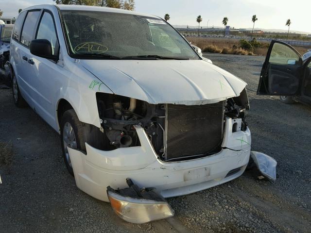 2A8HR44H38R698727 - 2008 CHRYSLER TOWN & COU WHITE photo 1
