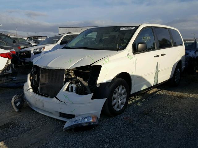 2A8HR44H38R698727 - 2008 CHRYSLER TOWN & COU WHITE photo 2