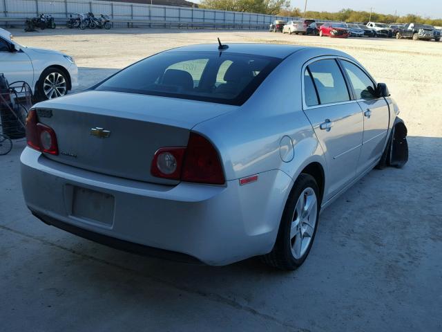 1G1ZB5E17BF317525 - 2011 CHEVROLET MALIBU LS SILVER photo 4