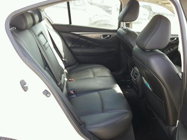 JN1BV7AP1EM686986 - 2014 INFINITI Q50 BASE Blanco foto 6