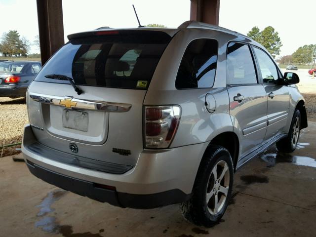 2CNDL63F176051967 - 2007 CHEVROLET EQUINOX LT SILVER photo 4