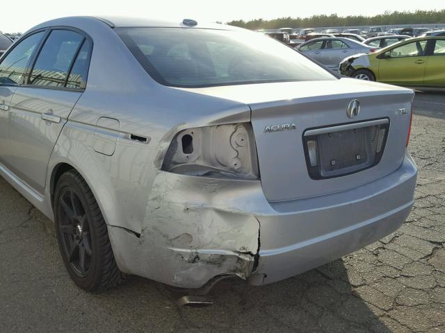 19UUA66255A068677 - 2005 ACURA TL SILVER photo 9