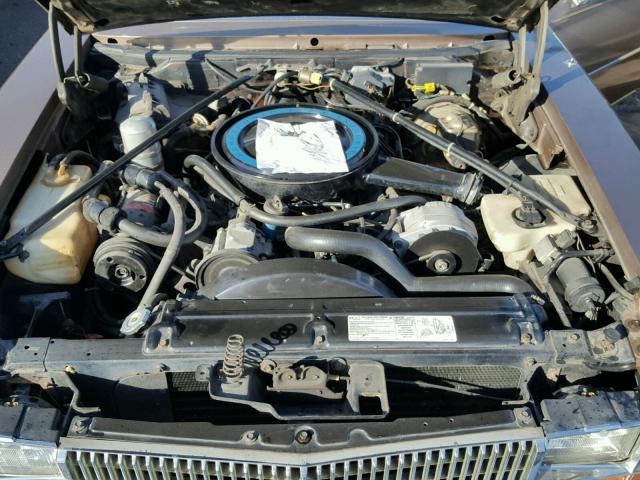 6S69B8Q475152 - 1978 CADILLAC SEVILLE BROWN photo 7