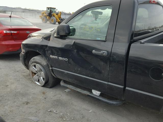 1D7HU16DX3J623668 - 2003 DODGE RAM 1500 S BLACK photo 9