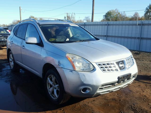 JN8AS58V58W113578 - 2008 NISSAN ROGUE S SILVER photo 1