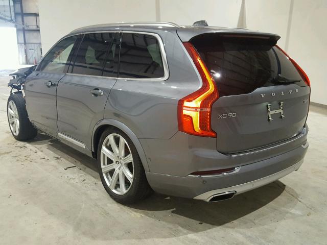 YV4BC0PL8H1174952 - 2017 VOLVO XC90 T8 GRAY photo 3