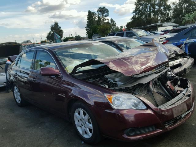 4T1BK36BX9U337838 - 2009 TOYOTA AVALON XL BURGUNDY photo 1