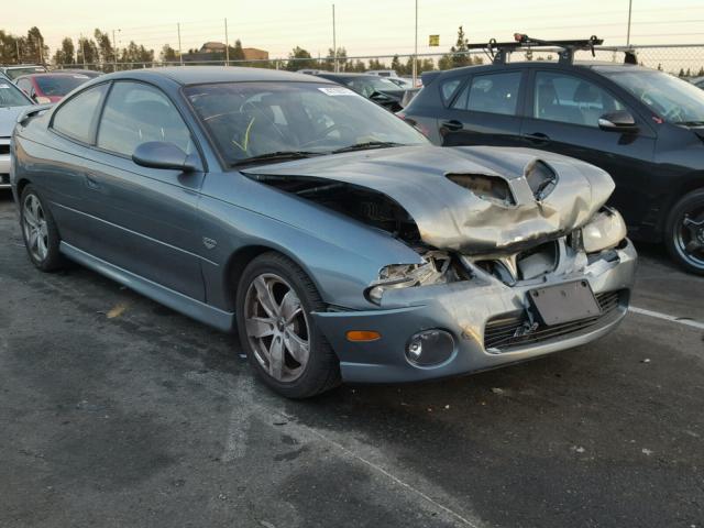 6G2VX12U85L470605 - 2005 PONTIAC GTO BLUE photo 1