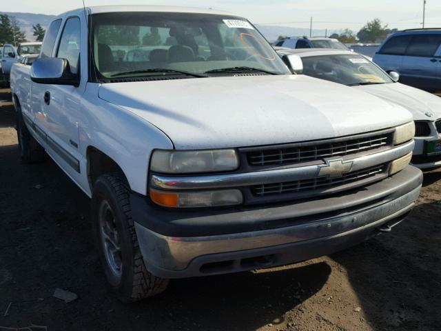 1GCEK19T41E298818 - 2001 CHEVROLET SILVERADO WHITE photo 1