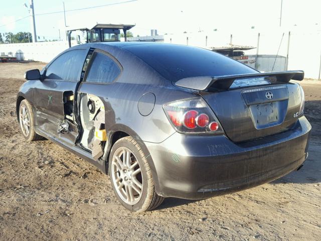 JTKDE3B7XA0308351 - 2010 TOYOTA SCION TC ნაცრისფერი ფოტო 3