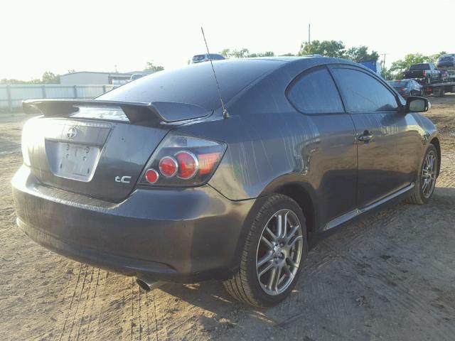 JTKDE3B7XA0308351 - 2010 TOYOTA SCION TC ნაცრისფერი ფოტო 4
