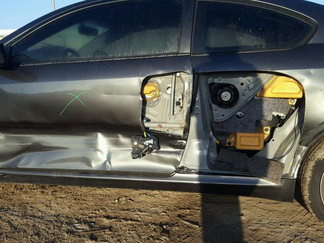 JTKDE3B7XA0308351 - 2010 TOYOTA SCION TC ნაცრისფერი ფოტო 9