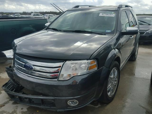 1FMDK03W98GA01643 - 2008 FORD TAURUS X L BLACK photo 2