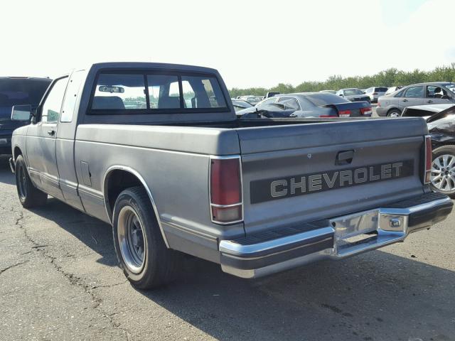 1GCCS19Z6K8244772 - 1989 CHEVROLET S TRUCK S1 GRAY photo 3