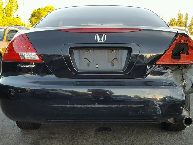 1HGCM72777A020059 - 2007 HONDA ACCORD EX BLACK photo 9