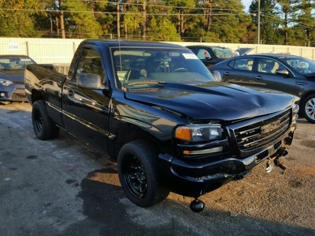 1GTEC14T74Z195507 - 2004 GMC NEW SIERRA BLACK photo 1