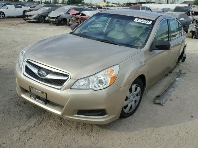 4S3BMBA67A3210378 - 2010 SUBARU LEGACY 2.5 GOLD photo 2